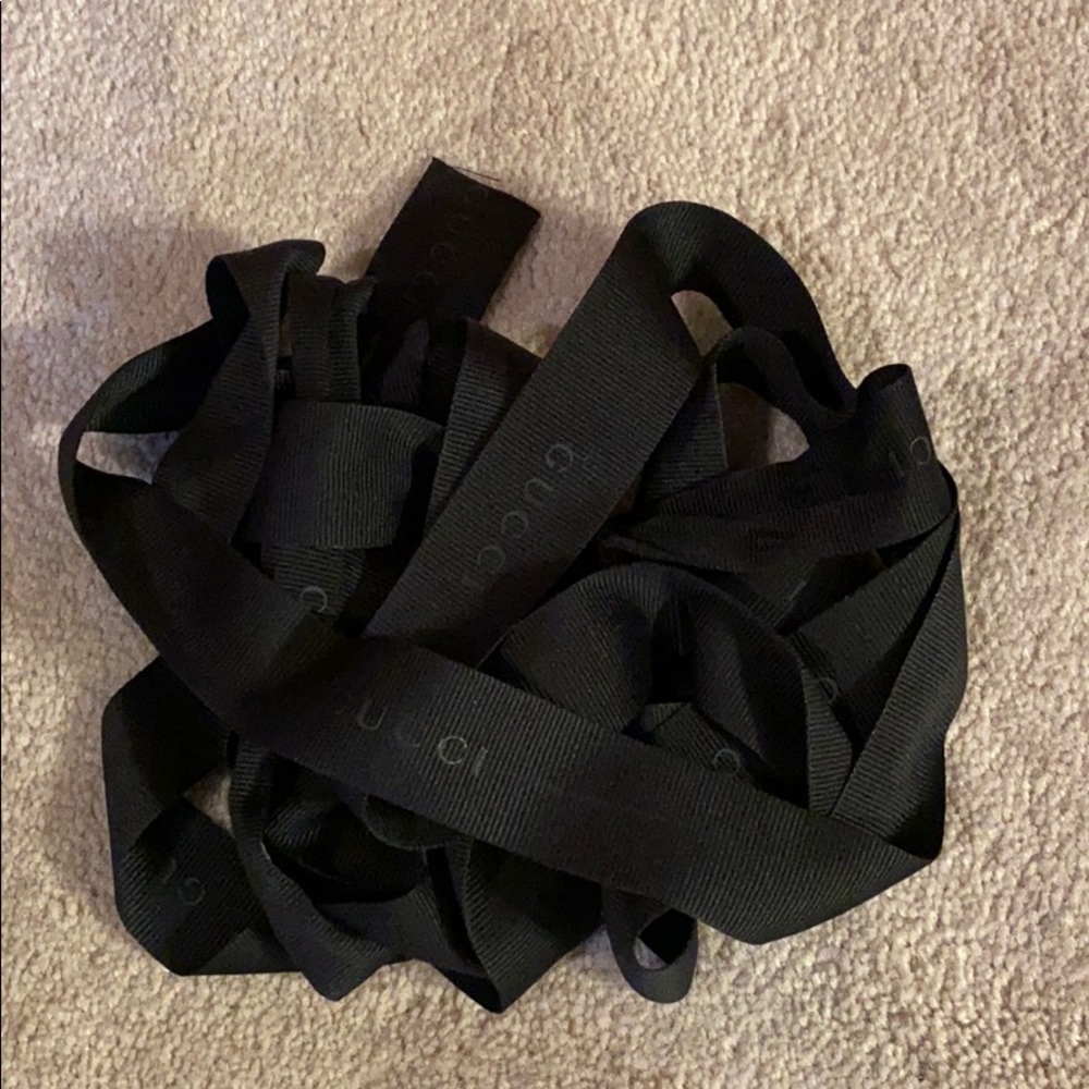 Black GUCCI Ribbon